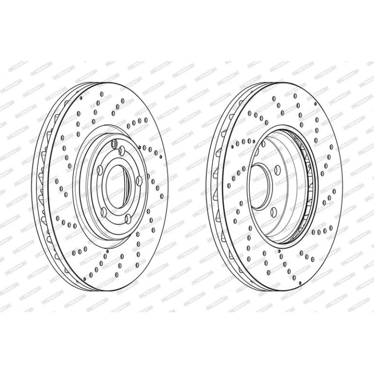 Bremsscheibe DDF2054C-1 Bremsscheibe DDF2054C-1