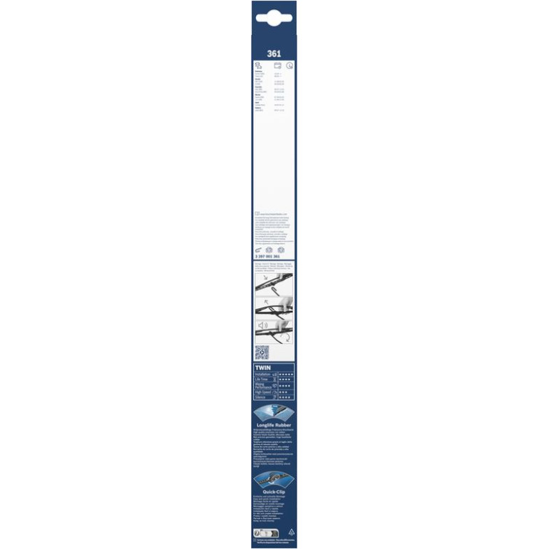 BOSCH 361 Scheibenwischer Twin 3 397 001 361