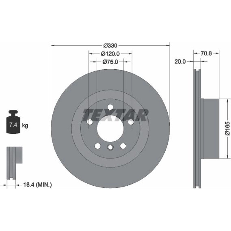 Bremsscheibe 92256303 Bremsscheibe 92256303