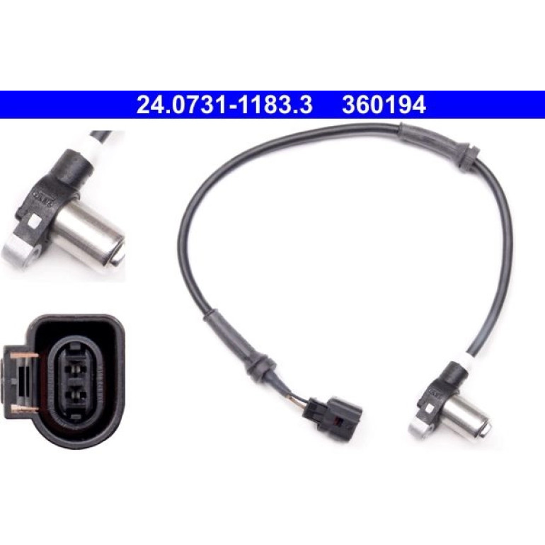 Sensor, Raddrehzahl 24.0731-1183.3 Sensor, Raddrehzahl 24.0731-1183.3