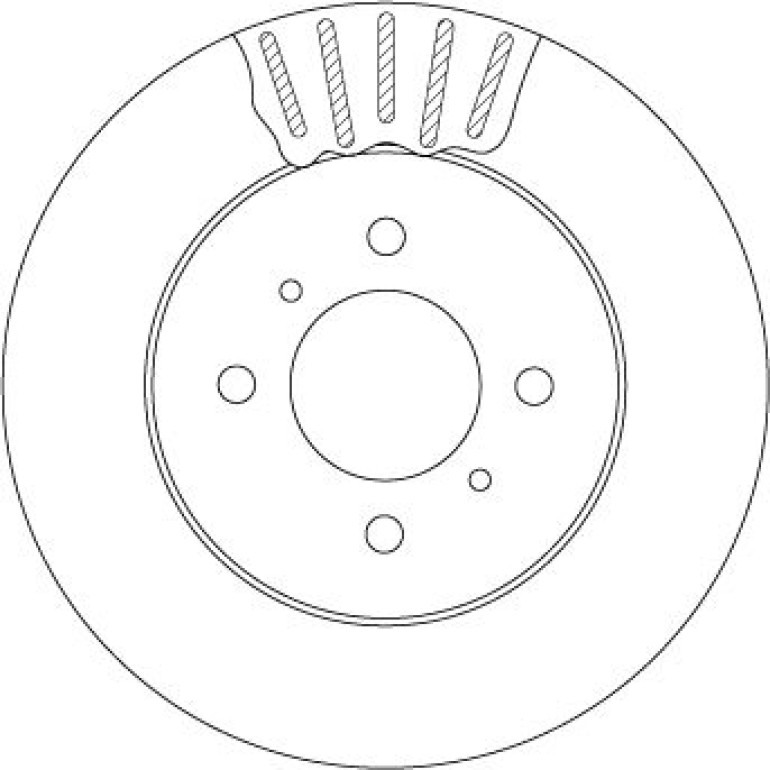Bremsscheibe DF4498 Bremsscheibe DF4498
