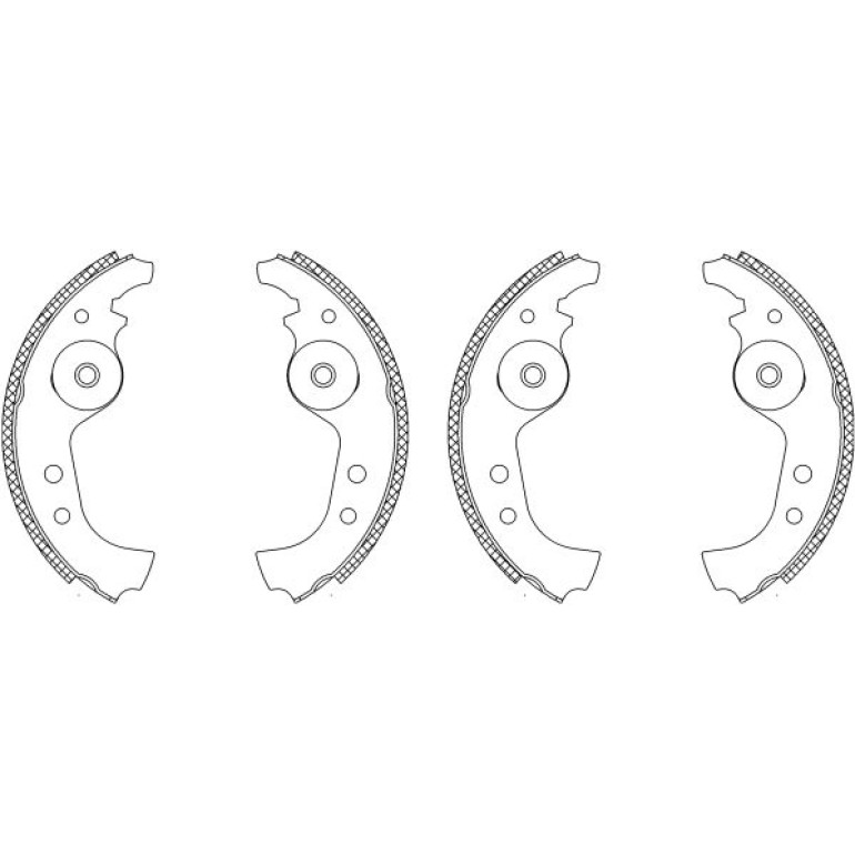 Bremsbackensatz 83005900 Bremsbackensatz 83005900