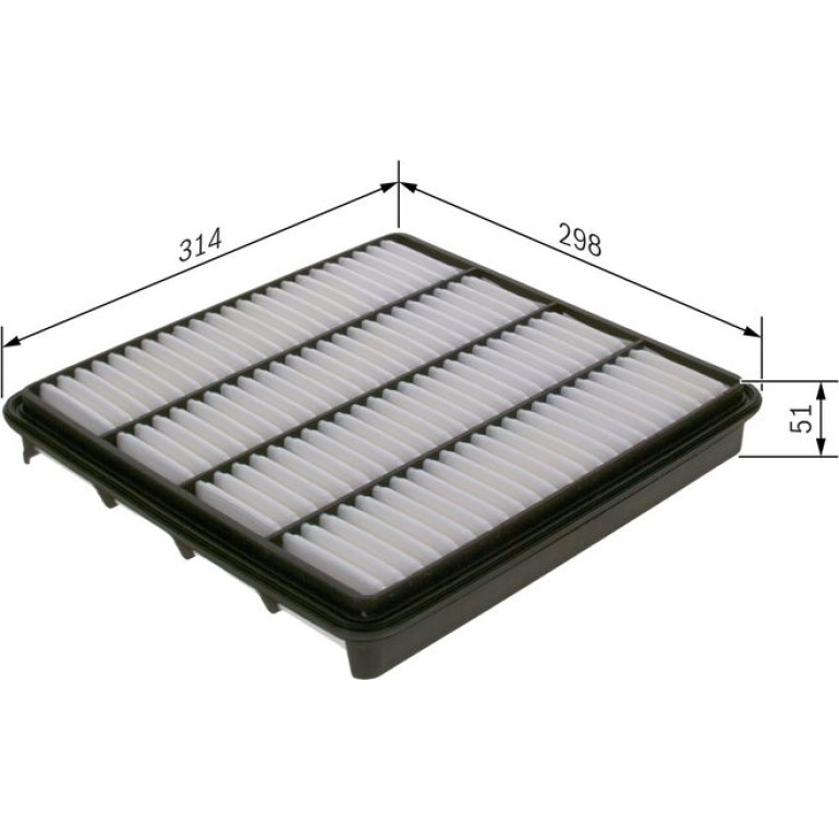 BOSCH F 026 400 226 Luftfilter BOSCH F 026 400 226 Luftfilter