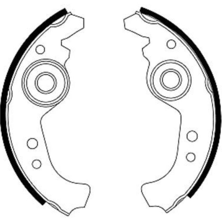 Bremsbackensatz 8DB 355 000-091 Bremsbackensatz 8DB 355 000-091
