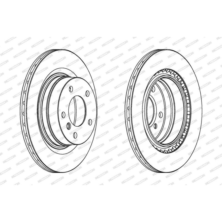 Bremsscheibe DDF1549C