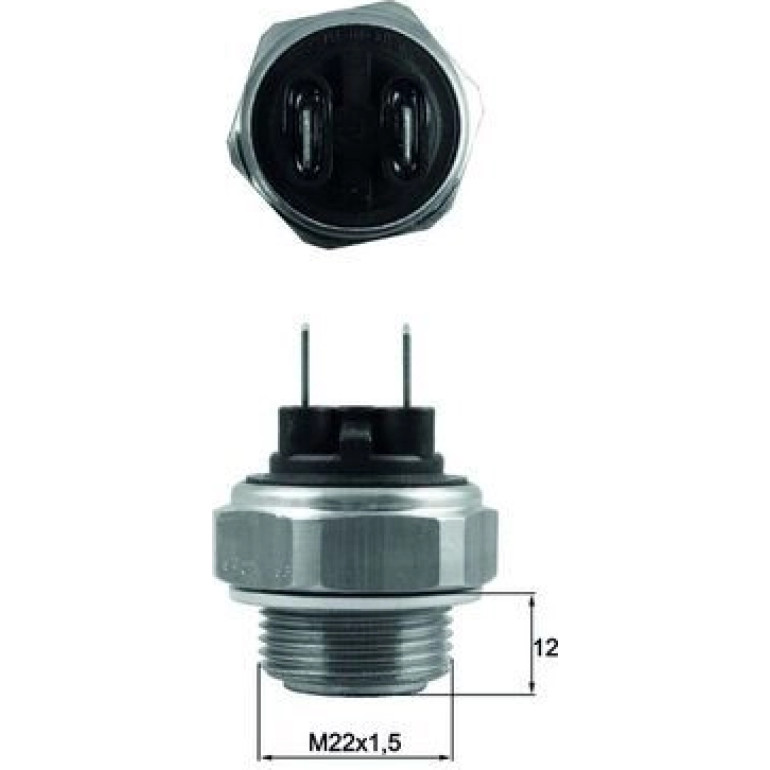 Temperaturschalter, Kühlerlüfter TSW 64