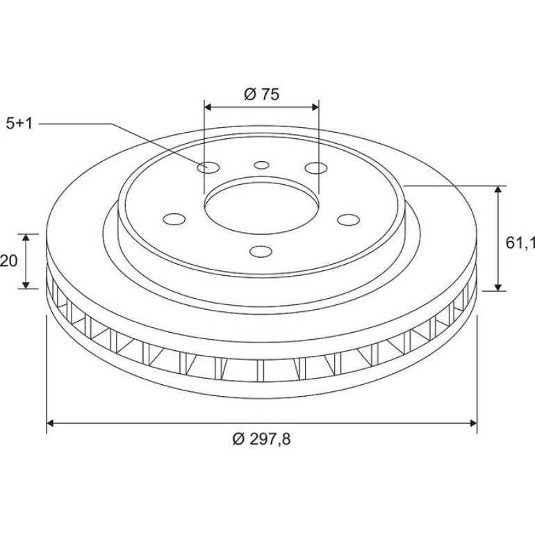 Bremsscheibe 672665 Bremsscheibe 672665