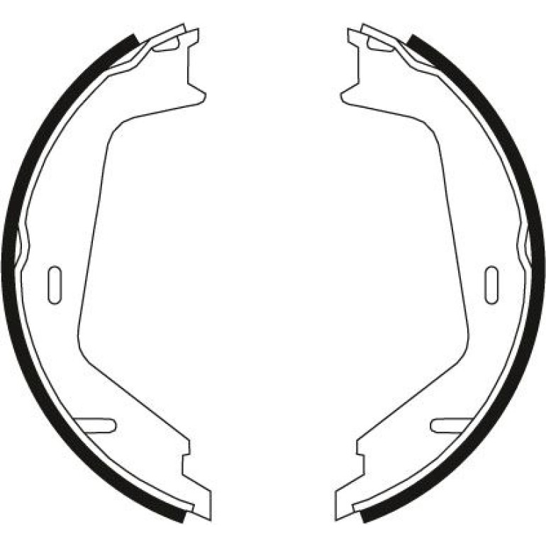 Bremsbackensatz, Feststellbremse GS8674 Bremsbackensatz, Feststellbremse GS8674
