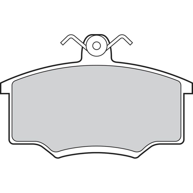 Bremsbelagsatz, Scheibenbremse 302866