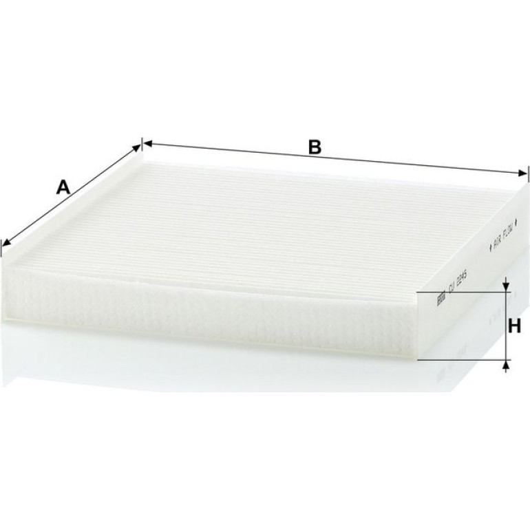 MANN-FILTER CU 2245 Innenraumfilter, Partikelfilter MANN-FILTER CU 2245 Innenraumfilter, Partikelfilter