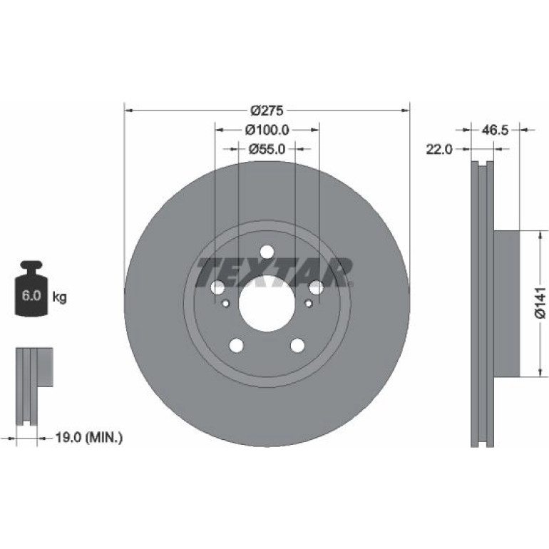 Bremsscheibe 92199300 Bremsscheibe 92199300