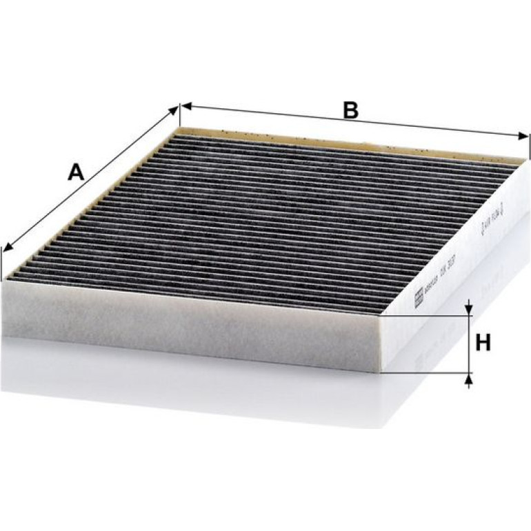 MANN-FILTER CUK 3137 Innenraumfilter, Aktivkohlefilter MANN-FILTER CUK 3137 Innenraumfilter, Aktivkohlefilter