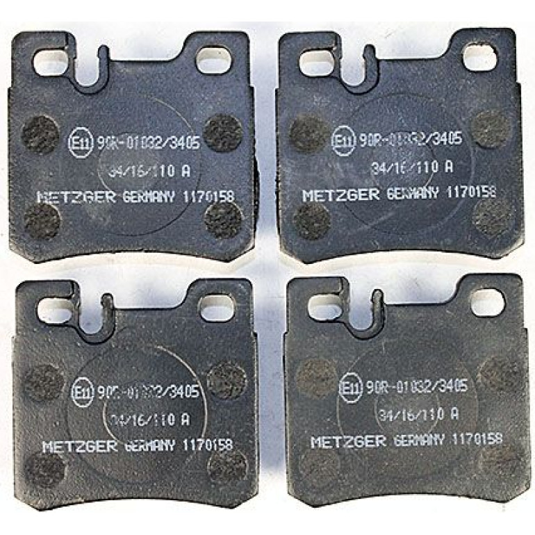 Bremsbelagsatz, Scheibenbremse 1170158 Bremsbelagsatz, Scheibenbremse 1170158