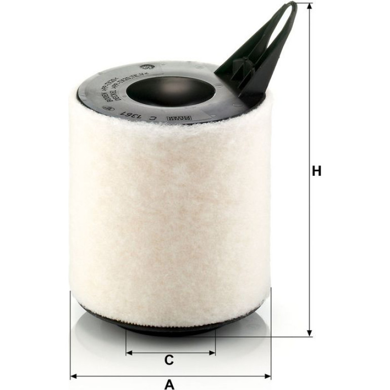 MANN-FILTER C 1361 Luftfilter MANN-FILTER C 1361 Luftfilter