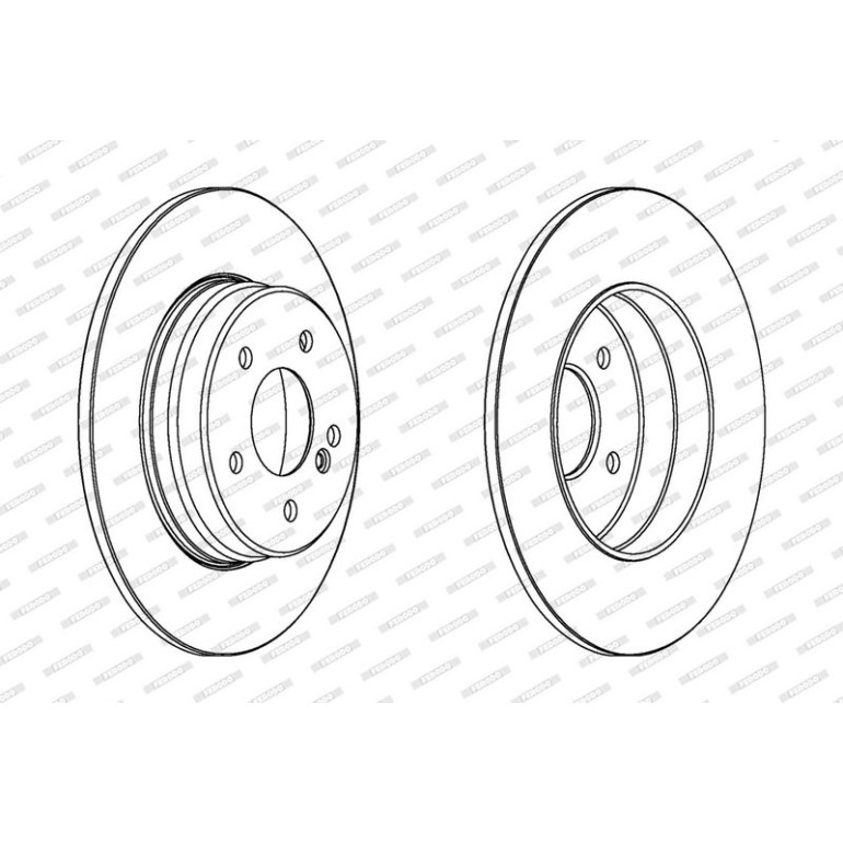Bremsscheibe DDF963C Bremsscheibe DDF963C