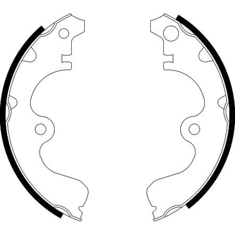 Bremsbackensatz 8DB 355 001-561 Bremsbackensatz 8DB 355 001-561