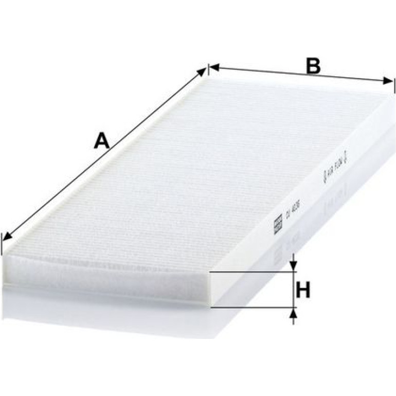 MANN-FILTER CU 4036 Innenraumfilter, Partikelfilter MANN-FILTER CU 4036 Innenraumfilter, Partikelfilter