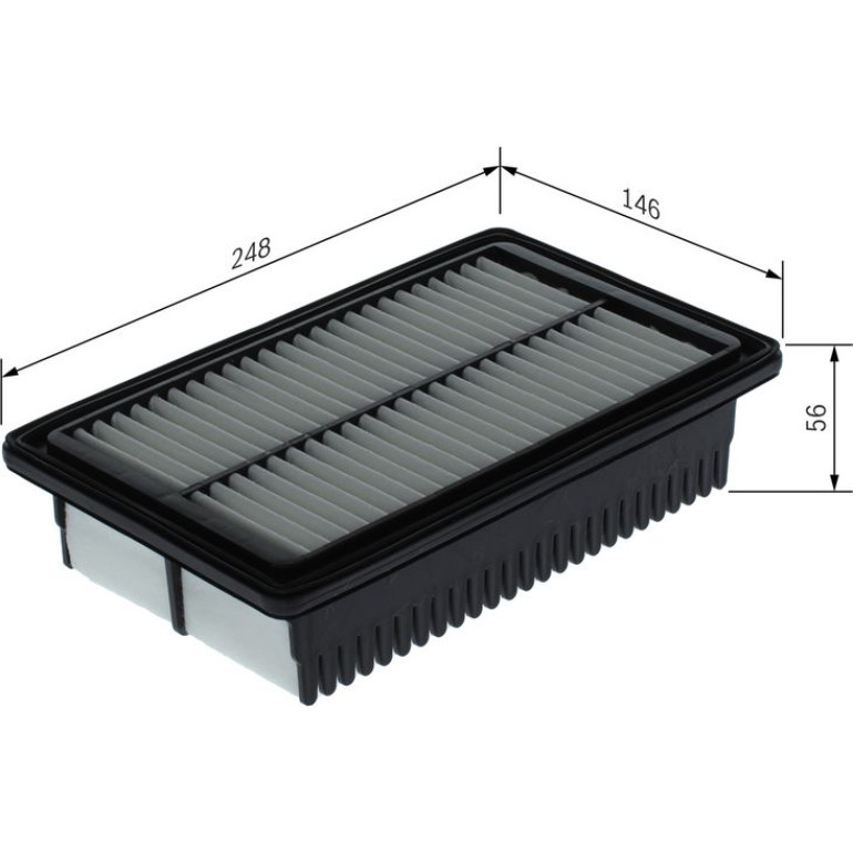 BOSCH F 026 400 558 Luftfilter BOSCH F 026 400 558 Luftfilter