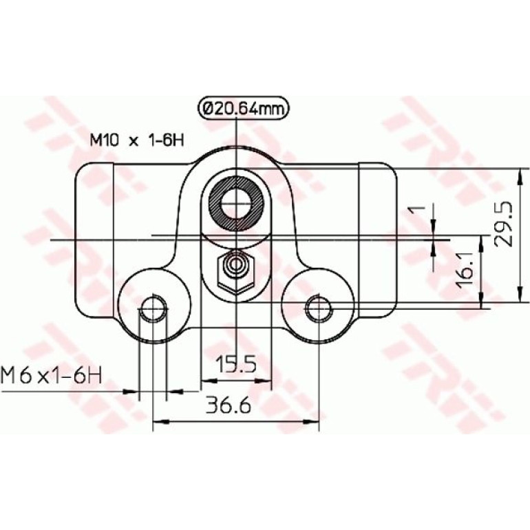 Radbremszylinder BWF122 Radbremszylinder BWF122