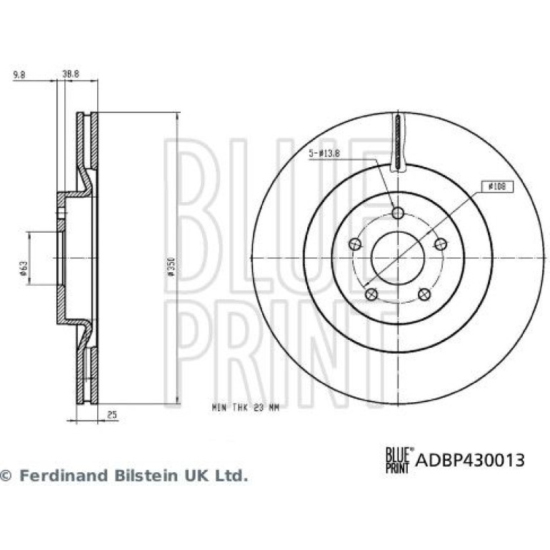 Bremsscheibe ADBP430013