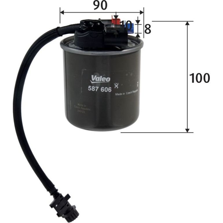 Kraftstofffilter 587606 Kraftstofffilter 587606