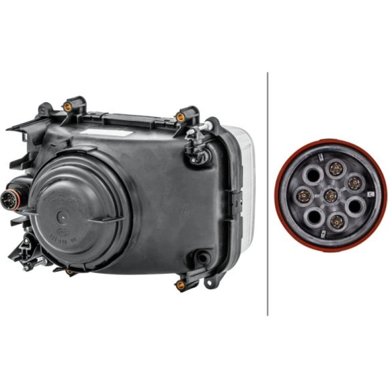 Hauptscheinwerfer 1LG 007 660-031