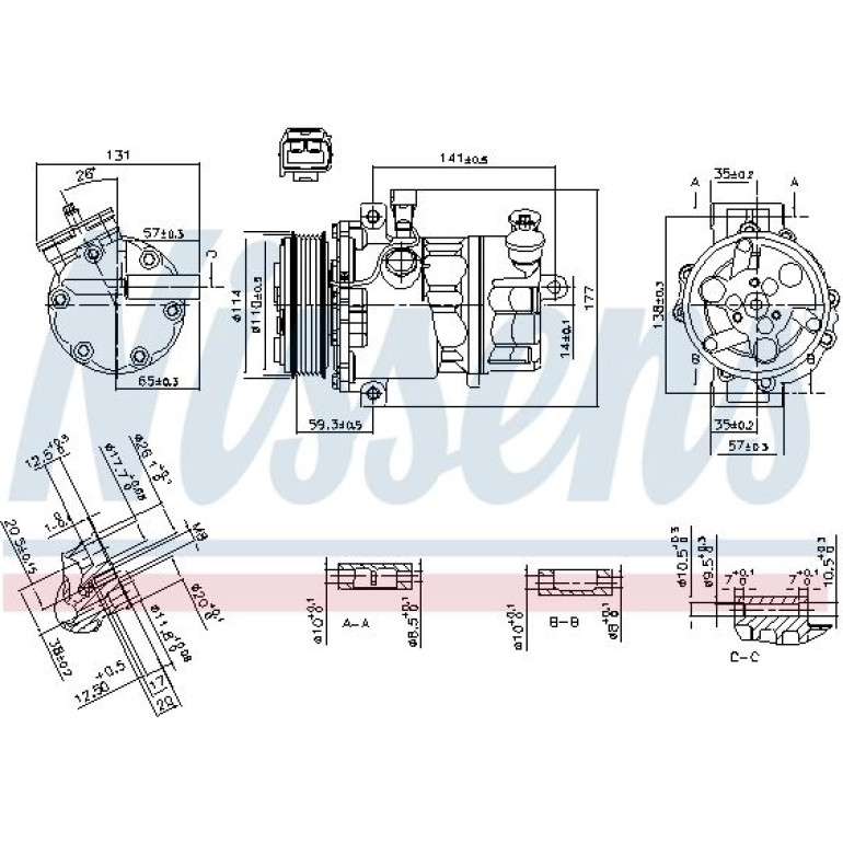 Kompressor, Klimaanlage 890074 Kompressor, Klimaanlage 890074