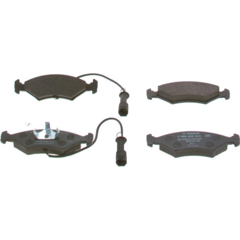 Bremsbelagsatz, Scheibenbremse 0 986 466 403 Bremsbelagsatz, Scheibenbremse 0 986 466 403