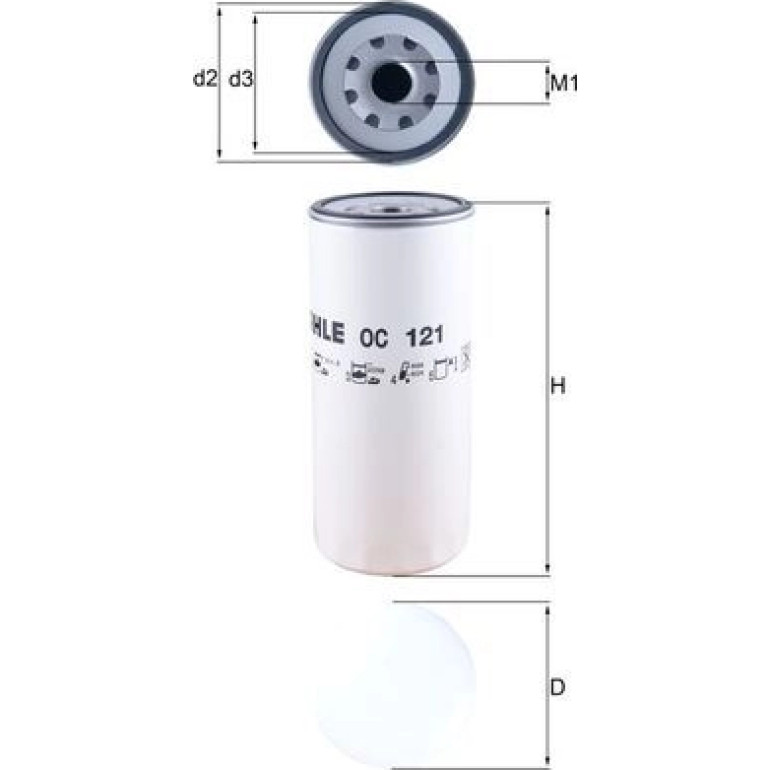 Ölfilter OC 121 Ölfilter OC 121