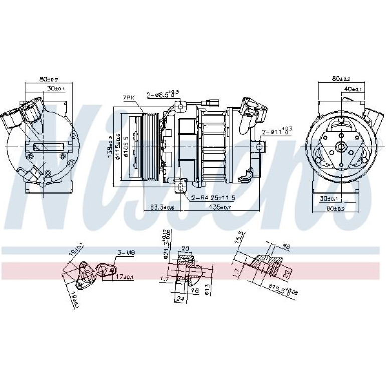 Kompressor, Klimaanlage 890656
