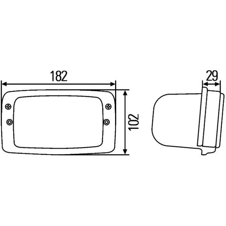 Arbeitsscheinwerfer 1GB 996 080-011 Arbeitsscheinwerfer 1GB 996 080-011