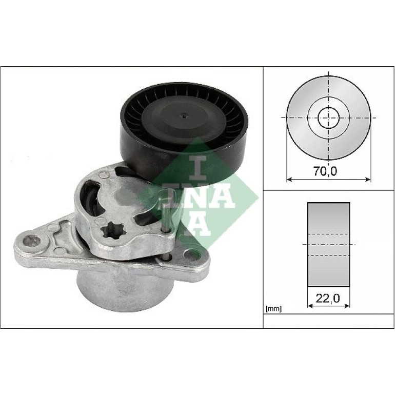 Riemenspanner, Keilrippenriemen 534 0709 10 Riemenspanner, Keilrippenriemen 534 0709 10