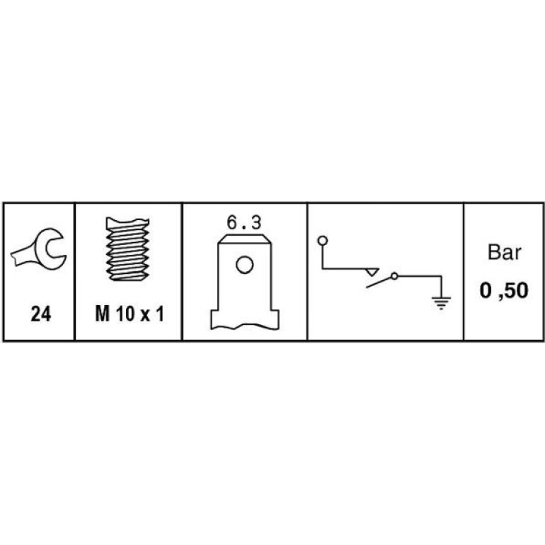 Öldruckschalter 6ZL 009 600-071 Öldruckschalter 6ZL 009 600-071