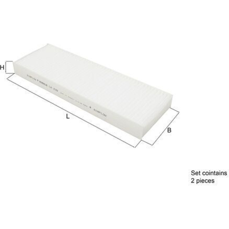 Filter, Innenraumluft LA 239/S