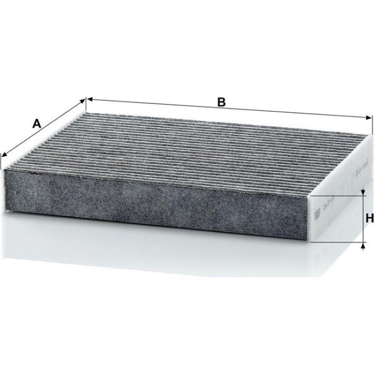 MANN-FILTER CUK 27 001 Innenraumfilter, Aktivkohlefilter MANN-FILTER CUK 27 001 Innenraumfilter, Aktivkohlefilter