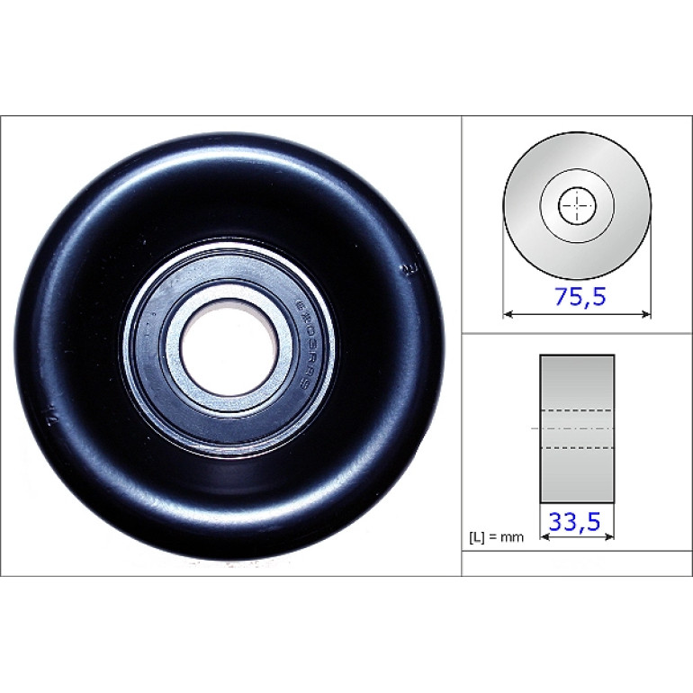 Spannrolle, Keilrippenriemen 531 0827 10 Spannrolle, Keilrippenriemen 531 0827 10