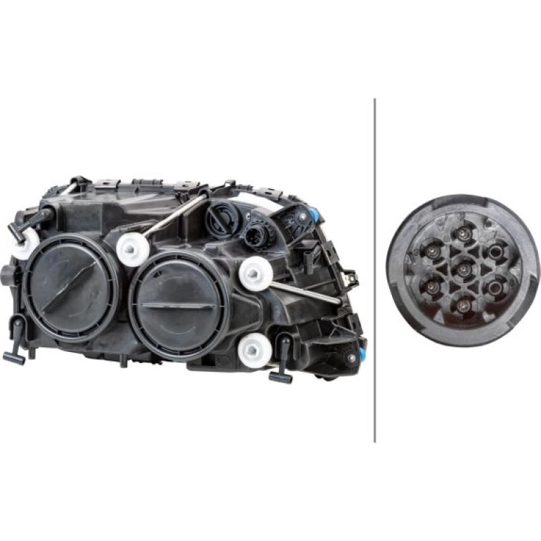 Hauptscheinwerfer 1LH 009 513-071