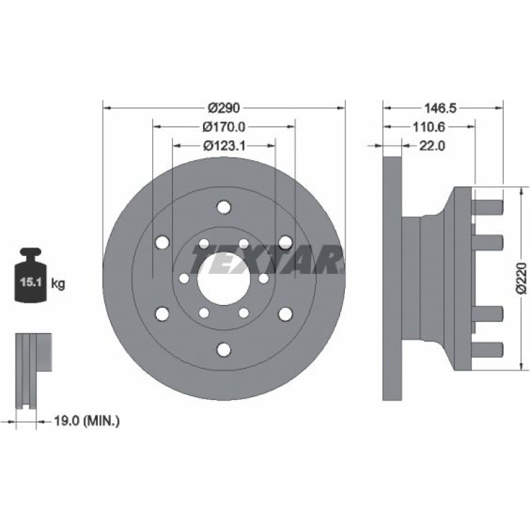 Bremsscheibe 93175400 Bremsscheibe 93175400