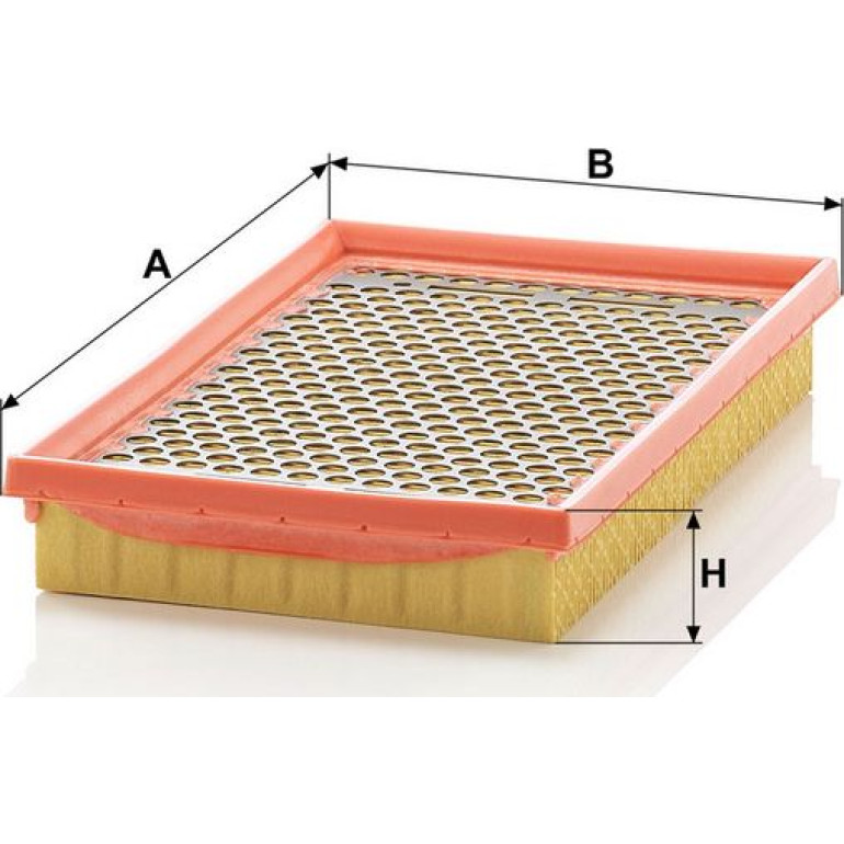 MANN-FILTER C 2552/2 Luftfilter MANN-FILTER C 2552/2 Luftfilter