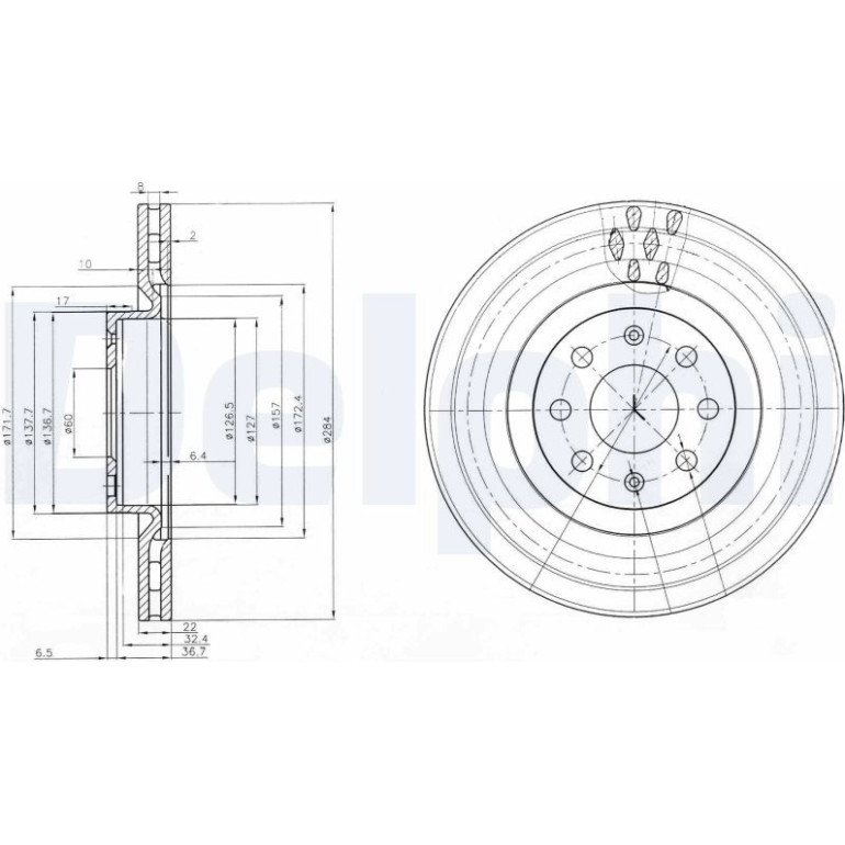 Bremsscheibe BG3944 Bremsscheibe BG3944