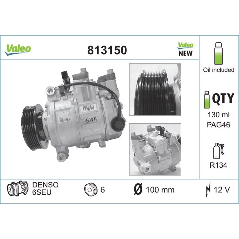 Kompressor, Klimaanlage 813150 Kompressor, Klimaanlage 813150