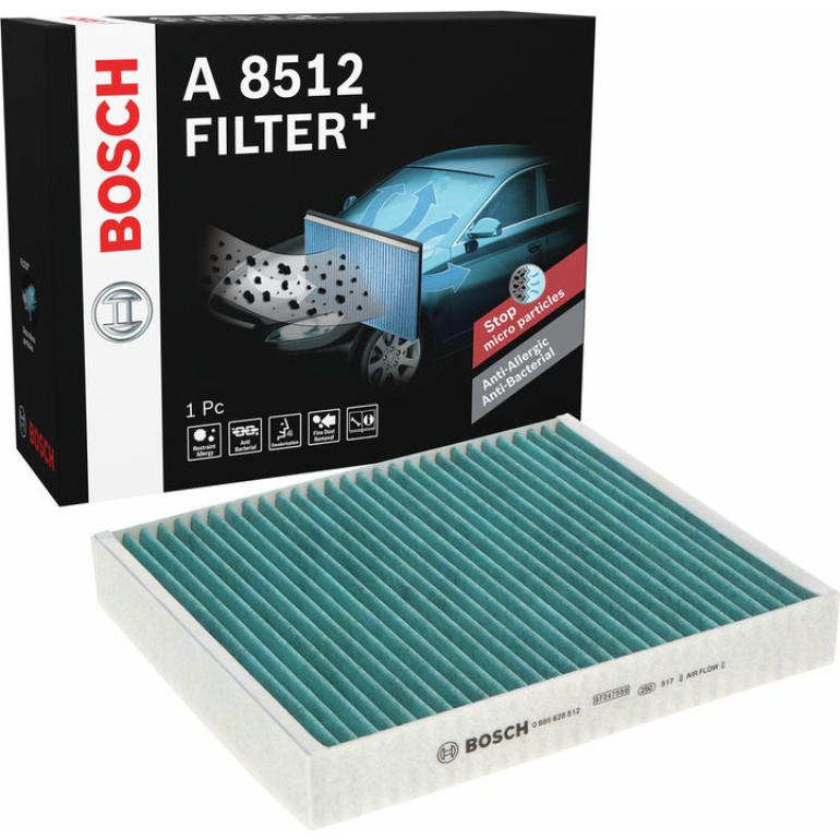 BOSCH 0 986 628 512 Innenraumfilter