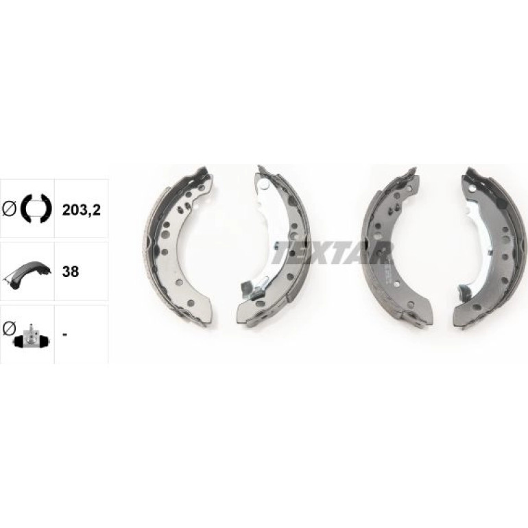 Bremsbackensatz 91059800 Bremsbackensatz 91059800