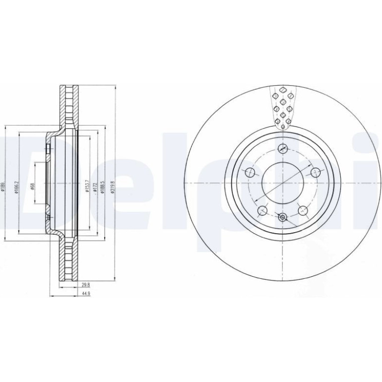 Bremsscheibe BG4080 Bremsscheibe BG4080