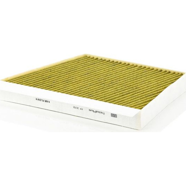 MANN-FILTER FP 3172 Innenraumfilter FreciousPlus Aktivkohlefilter mit Polyphenol, antibakteriell, Feinstaubfilter (PM 2.5)