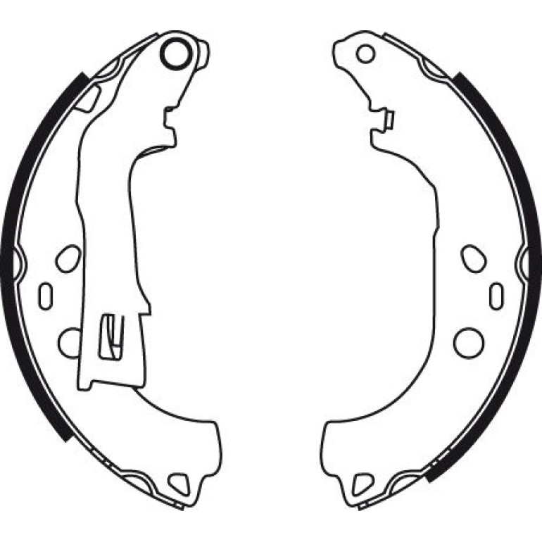 Bremsbackensatz GS8738 Bremsbackensatz GS8738
