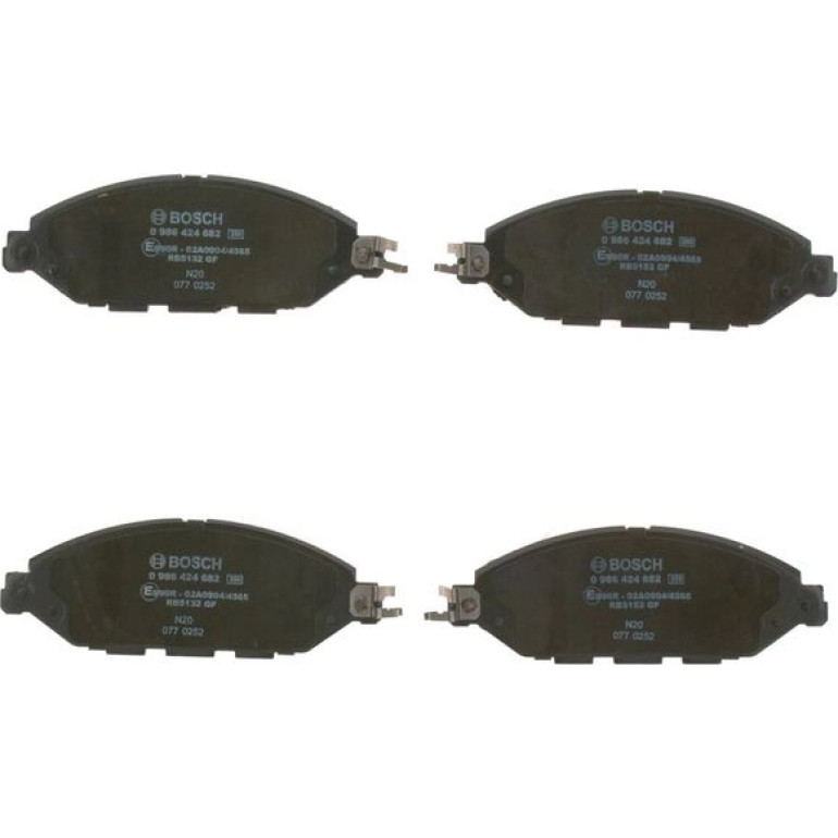 Bremsbelagsatz, Scheibenbremse 0 986 424 682 Bremsbelagsatz, Scheibenbremse 0 986 424 682