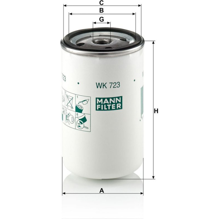 Kraftstofffilter WK 723