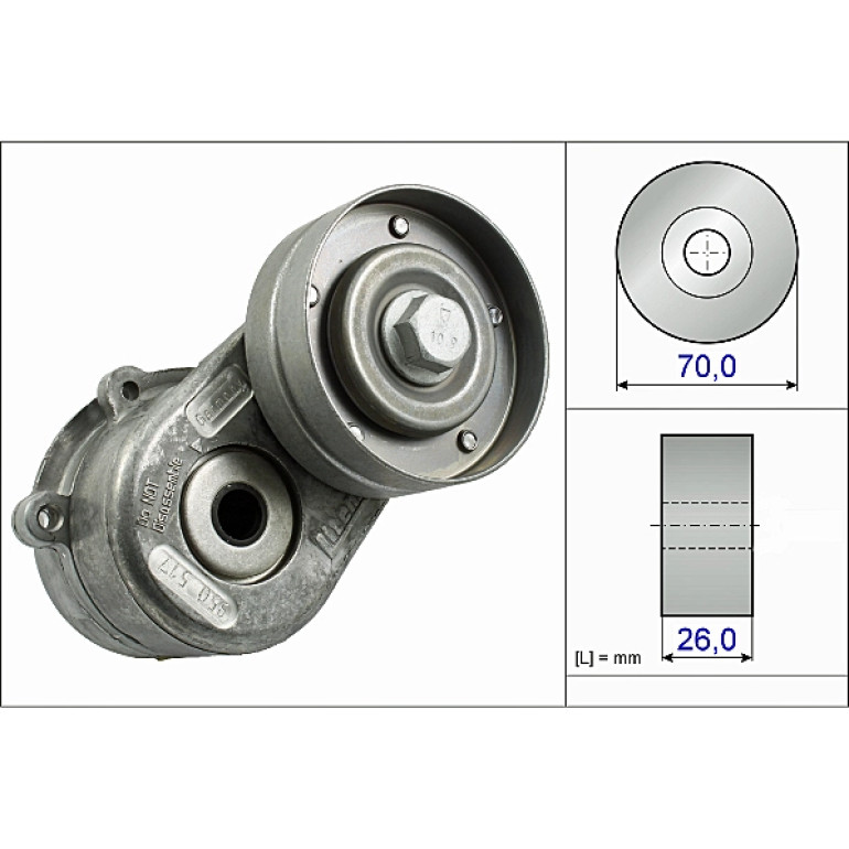 Spannarm, Keilrippenriemen 534 0448 10 Spannarm, Keilrippenriemen 534 0448 10
