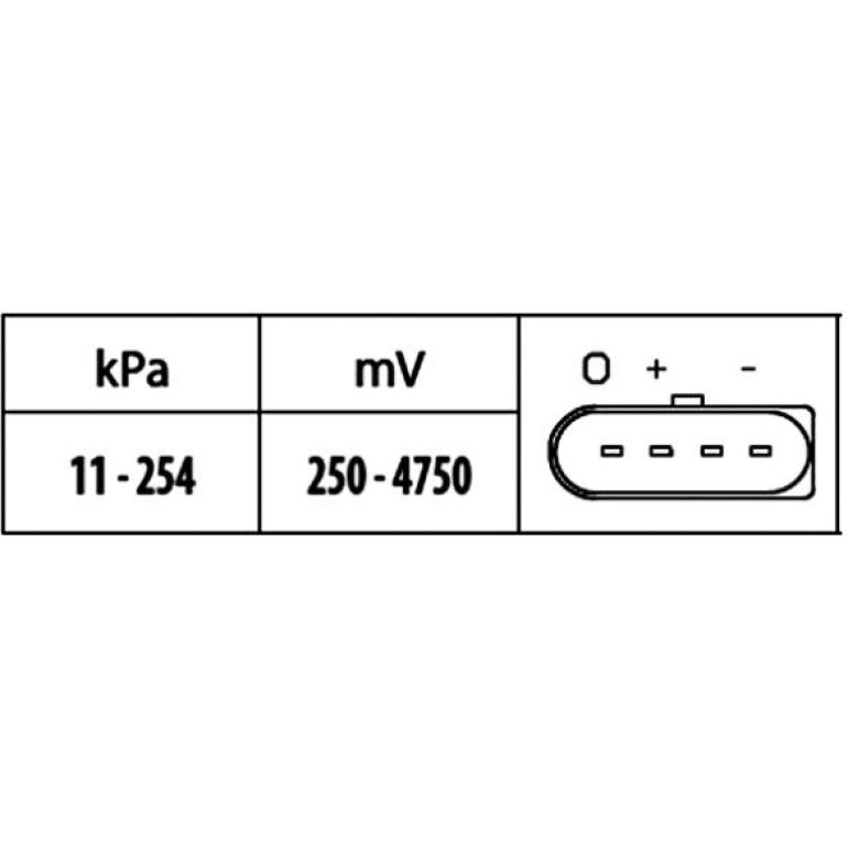 Sensor, Ladedruck 6PP 009 400-551 Sensor, Ladedruck 6PP 009 400-551